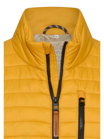 Camel Active Doorgestikte jas geel