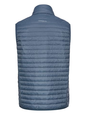 Camel Active Doorgestikte bodywarmer blauw
