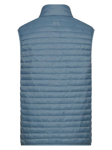 Camel Active Doorgestikte bodywarmer blauw