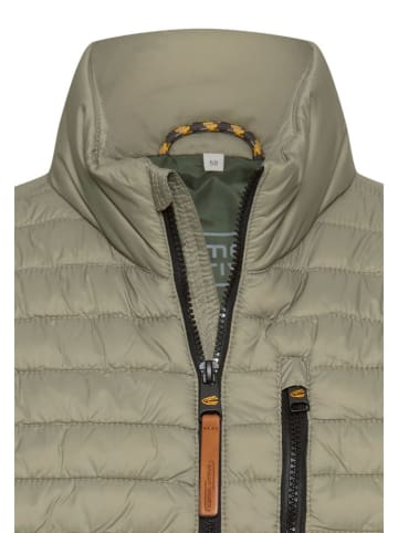 Camel Active Doorgestikte bodywarmer kaki