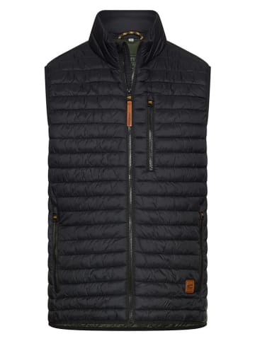 Camel Active Doorgestikte bodywarmer donkerblauw