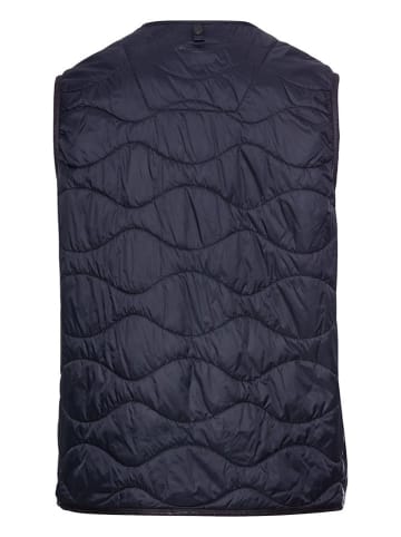 Camel Active Doorgestikte bodywarmer donkerblauw