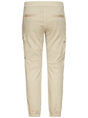 Camel Active Bojówki - Relaxed fit - w kolorze beżowym