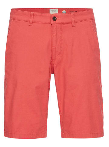 Camel Active Chinoshort - regular fit - rood