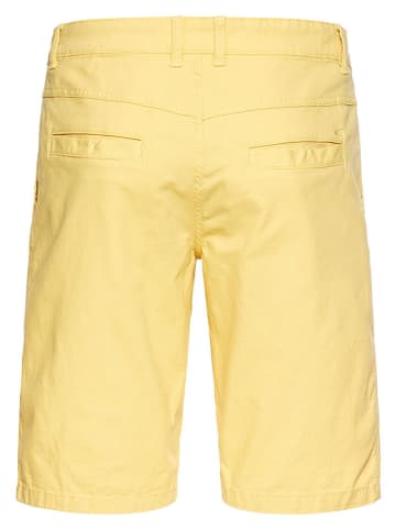 Camel Active Chinoshort - regular fit - geel