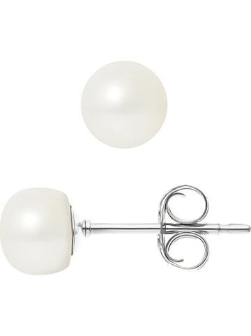 Pearline Parel-oorstekers wit