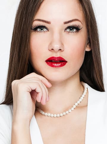 Pearline Parelketting wit - (L)42 cm