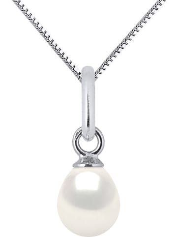 Pearline Witgouden hanger met parel