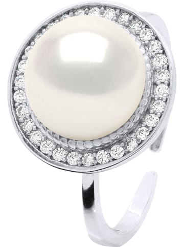 Pearline Silber-Ring mit Perlen und Edelsteinen