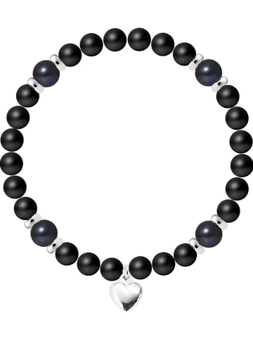 Pearline Parelarmband met sierelementen