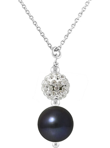 Pearline Zilveren ketting met hanger - (L)42 cm