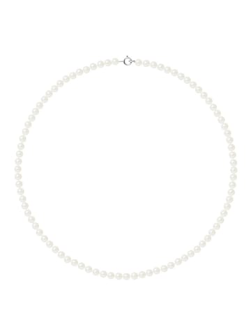Pearline Perlen-Halskette in Weiß - (L)42 cm