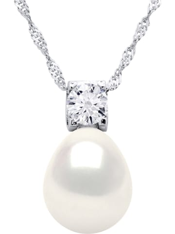 Pearline Zilveren ketting met hanger - (L)42 cm