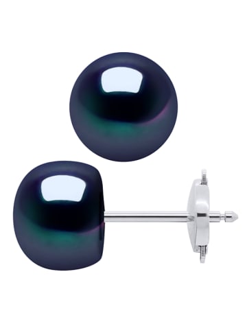 Pearl Addict Witgouden oorstekers met parels