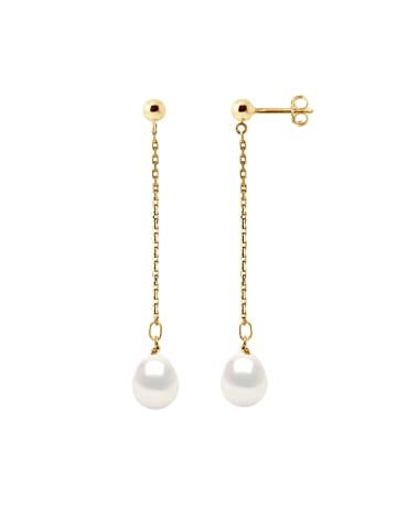 Pearl Addict Gouden oorstekers met parels