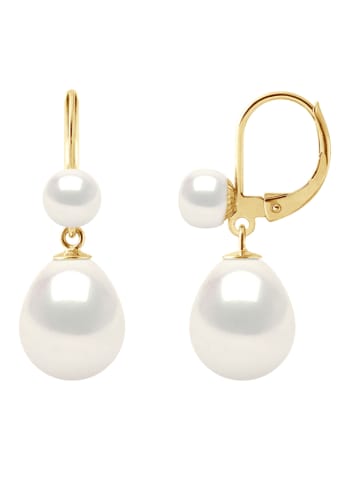 Pearline Gold-Ohrringe mit Perlen