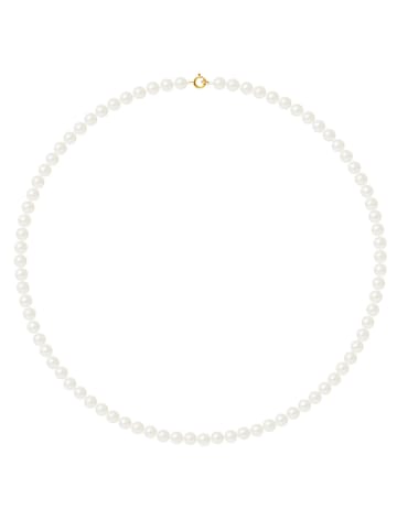 Pearline Perlen-Halskette in Weiß - (L)42 cm