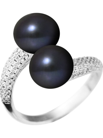 Pearline Zilveren ring met parels
