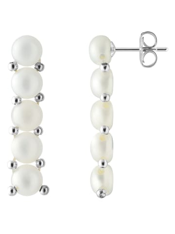 Pearline Silber-Ohrstecker mit Perlen