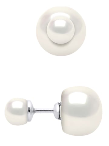 Pearline Parel-oorstekers wit