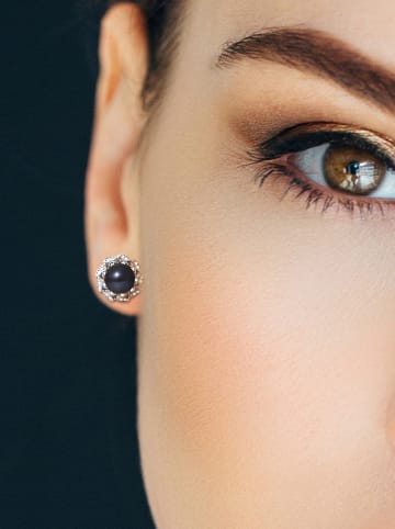 Pearline Silber-Ohrstecker mit Perlen