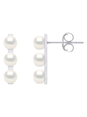 Pearline Silber-Ohrstecker mit Perlen