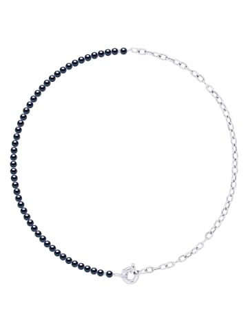 Pearline Zilveren ketting met parels - (L)45 cm