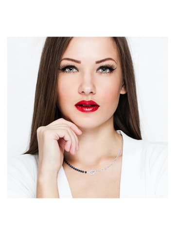 Pearline Zilveren ketting met parels - (L)45 cm