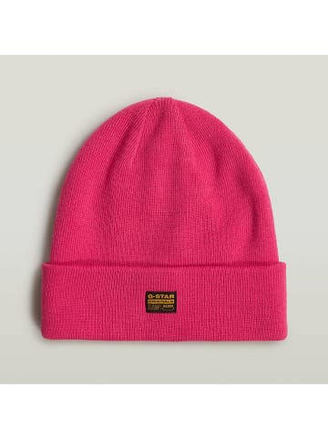 G-Star Czapka beanie w kolorze różowym
