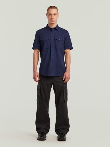 G-Star Blouse - slim fit - donkerblauw