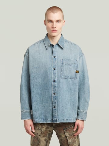 G-Star Kurtka dżinsowa w kolorze błękitnym