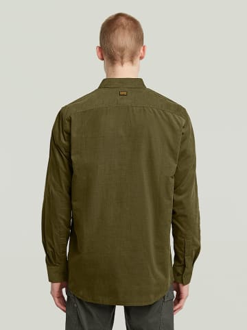 G-Star Koszula w kolorze oliwkowym