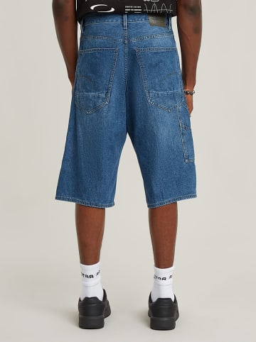 G-Star Bermudy dżinsowe w kolorze niebieskim