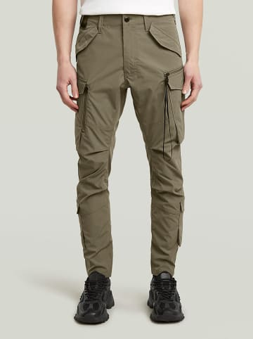 G-Star Bojówki w kolorze oliwkowym