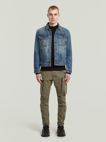 G-Star Bojówki w kolorze oliwkowym