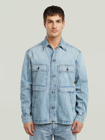 G-Star Kurtka dżinsowa w kolorze błękitnym