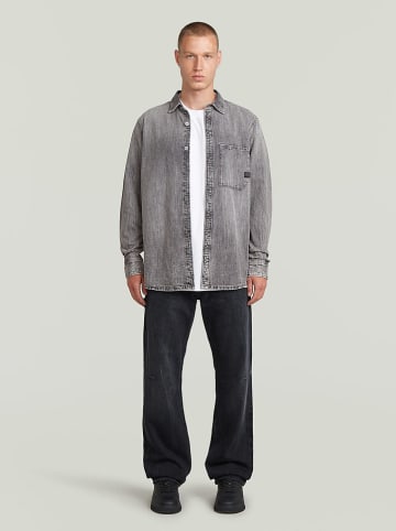 G-Star Spijkerblouse grijs