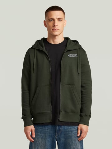 G-Star Bluza w kolorze ciemnozielonym