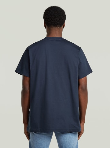 G-Star Koszulka w kolorze granatowym