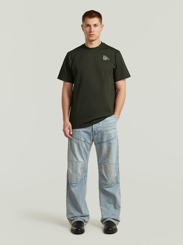 G-Star Koszulka w kolorze ciemnozielonym