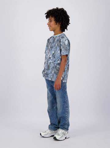 Vingino Shirt lichtblauw/zwart