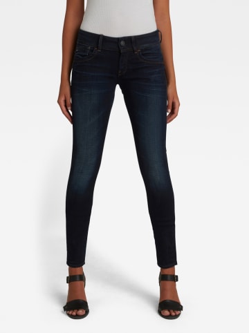 G-Star Dżinsy - Skinny fit - w kolorze granatowym