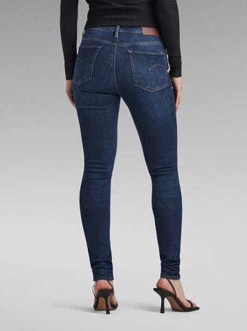 G-Star Dżinsy - Skinny fit - w kolorze granatowym