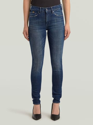 G-Star Dżinsy - Skinny fit - w kolorze granatowym