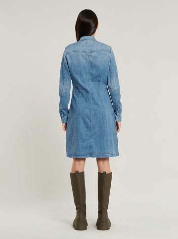 G-Star Sukienka dżinsowa w kolorze błękitnym