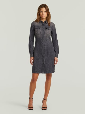 G-Star Jeans-Kleid in Anthrazit
