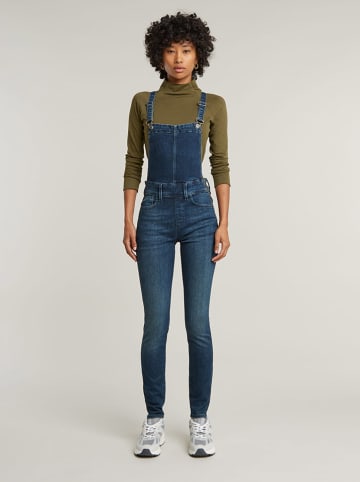 G-Star Jeans-Latzhose in Blau