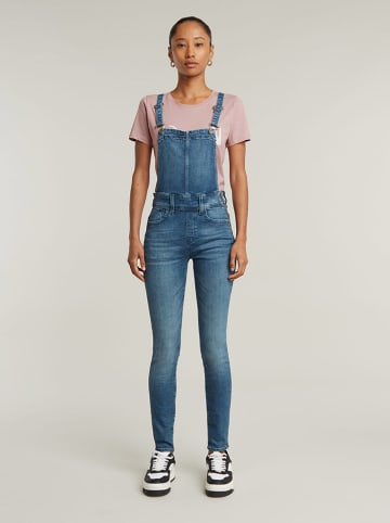 G-Star Jeans-Latzhose in Blau