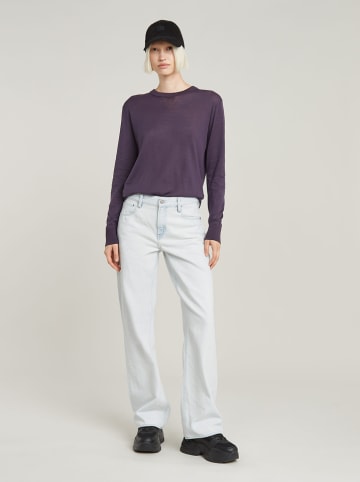 G-Star Spijkerbroek "Judee" - loose fit - wit/lichtblauw