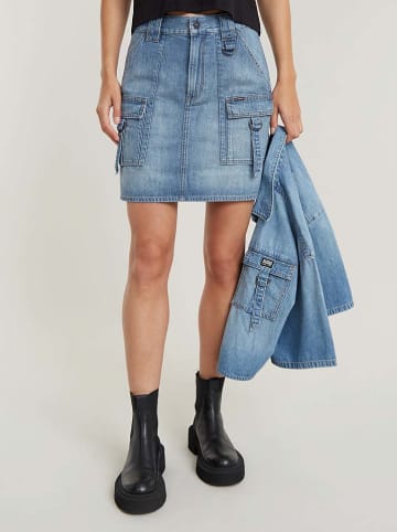 G-Star Jeansrock in Hellblau